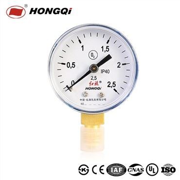 60/100 / 150 mm með neðri / aftari stálkassa, súrefnisþrýstingsmælir