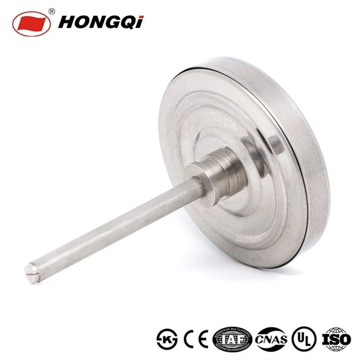Custom Analog Large Dial Bimetallic Stem Brew Kettle Beer Dial Bimetal Thermometer Stainless Steel